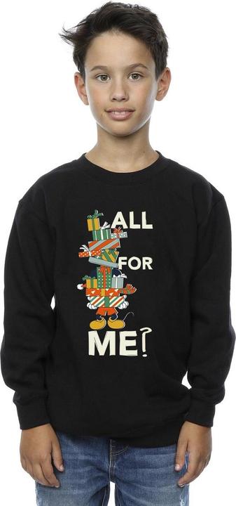 Produktbild Disney Mickey Mouse Presents All For Me Sweatshirt Jungen (152, 158)