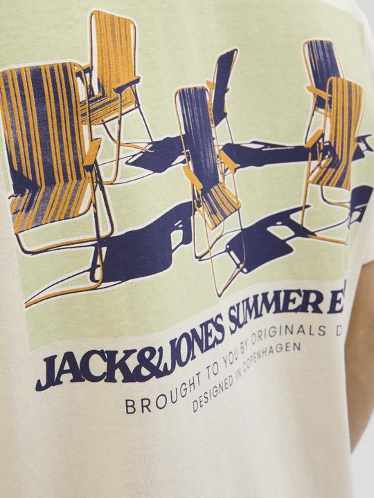Image du produit Jack & Jones Gedruckt Rundhalsausschnitt T-shirt T-shirt (XS)
