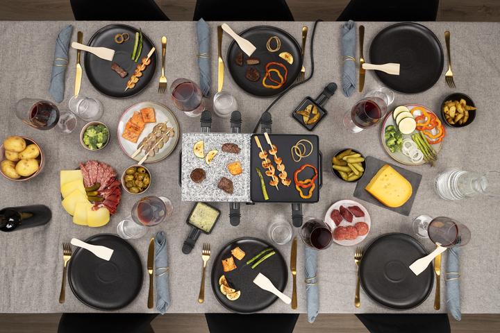Actual product image Princess Raclette 8 Stone and Grill Deluxe