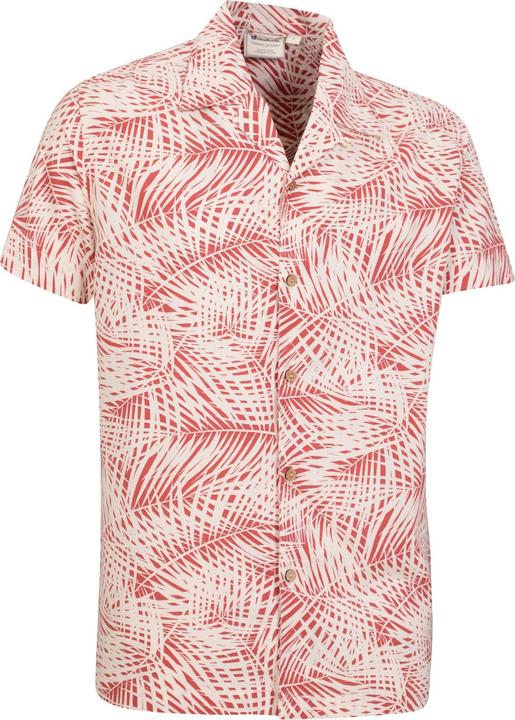 Actual product image Mountain Warehouse Mens Palm Leaf Beach Shirt (S)
