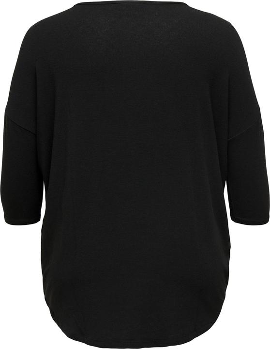 Image du produit Only Haut curvy à la coupe décontractée et aux manches 3/4 (54, XL)