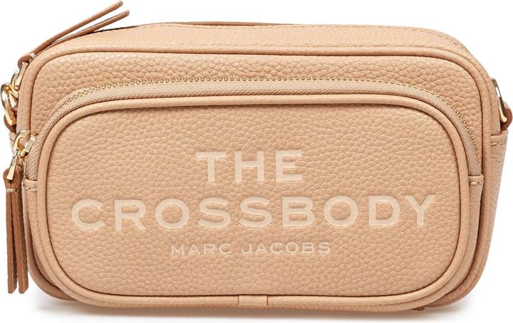 Marc Jacobs the crossbody tote leather bag camel color