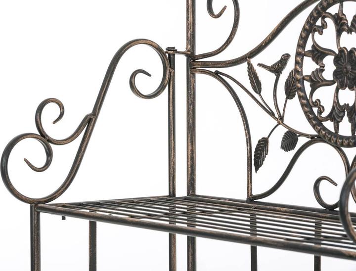Actual product image CLP Flora freestanding shelf, bronze (66 x 32 x 175 cm)