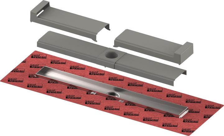 Produktbild TECE TECEdrainline-evo Duschrinne, gerader Edelstahl-Rinnenkörper (1000 mm)