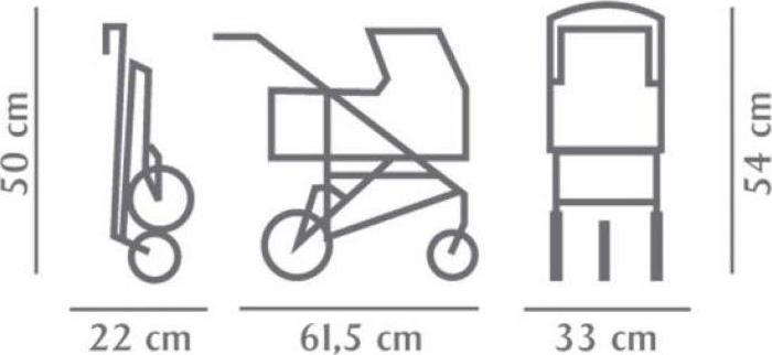 Actual product image Götz buggy 3-wheel