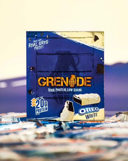 Immagine prodotto Grenade Barretta proteica Oreo White (Cioccolato bianco, Oreo, 12 pz., 720 g)