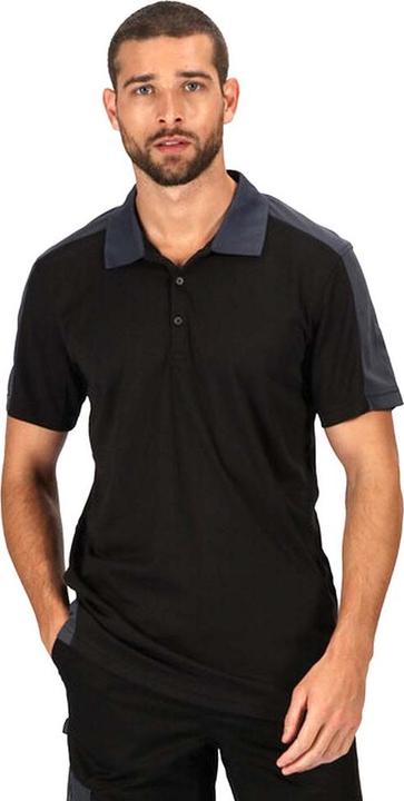 Actual product image Regatta Contrast Coolweave polo shirt (XL)
