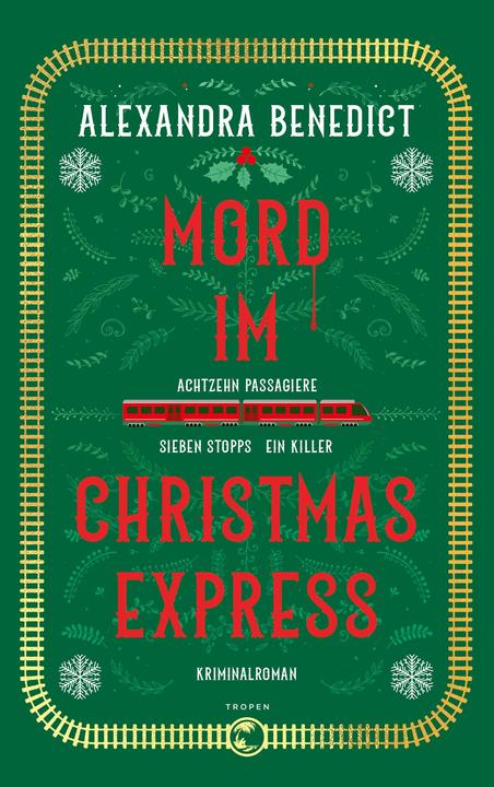 Actual product image Mord im Christmas Express (German, Alexandra Benedict, Anke Caroline Burger, 2023)