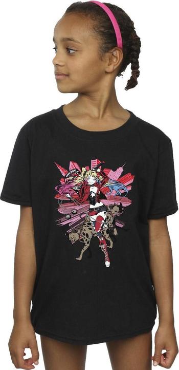 Image du produit - T-shirt HARLEY QUINN HYENAS - Fille (116)