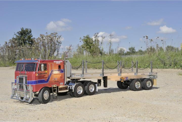 Actual product image Tamiya Flatbed trailer