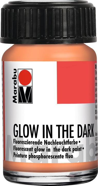 Image du produit Marabu Peinture phosphorescente 'Glow in the Dark Stars (Blanc, Orange, Jaune, 45 ml)
