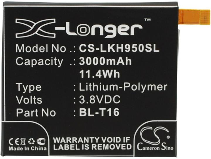 Actual product image NoName Battery for LG G Flex 2 etc