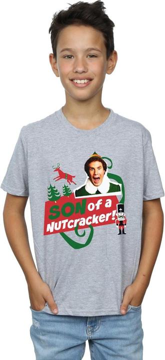 Immagine prodotto Elf Son Of A Nutcracker Maglietta Ragazzi (152, 158)