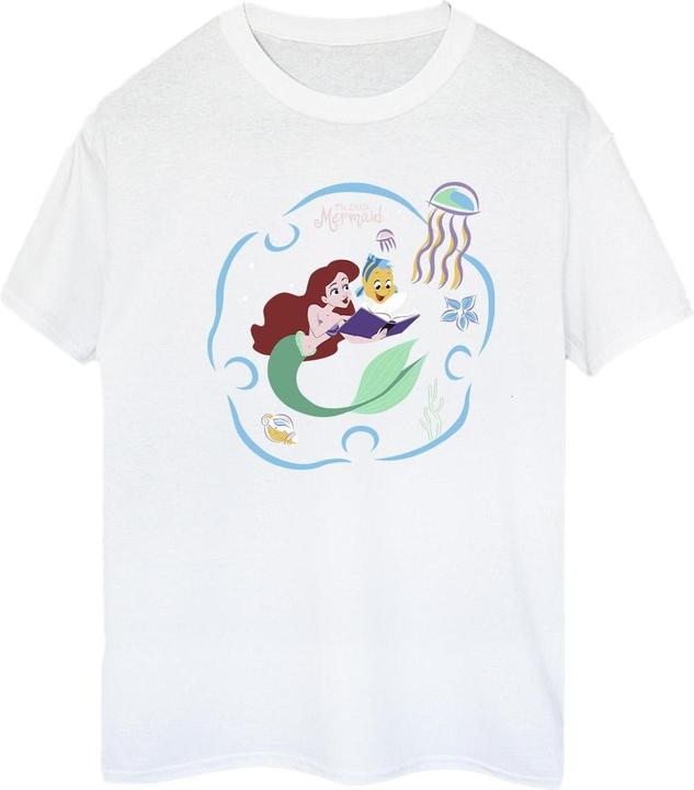 Produktbild Disney The Little Mermaid Reading A Book TShirt (M)