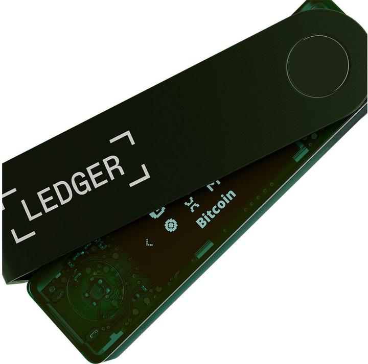 Immagine prodotto Ledger Nano X - Emerald Green (Bitcoin, Ethereum Classic, Litecoin, Dogecoin, Dash, Altre)