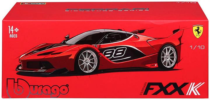Actual product image Bburago Ferrari FXX K