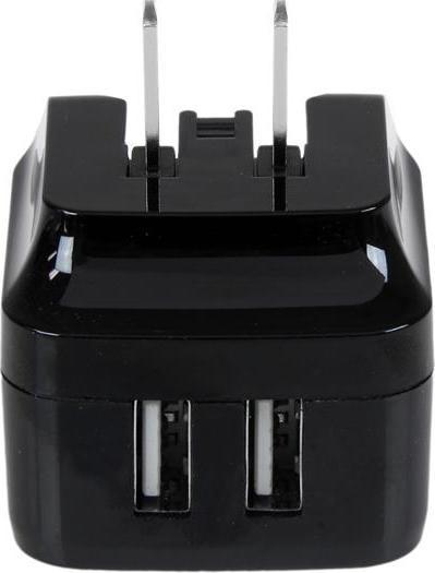 Actual product image StarTech 2 Port USB Charger / Power Supply - Dual Charging Plug 17 Watt / 3.4 Amp - Dual Travel Charger 110 (17 W)