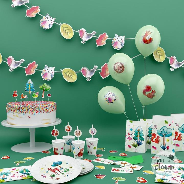 Image du produit P'tit Clown Ballons de baudruche Animaux Get Wild