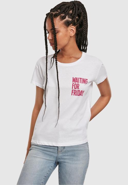 Actual product image Merchcode Ladies Waiting For Friday Box Tee (L)