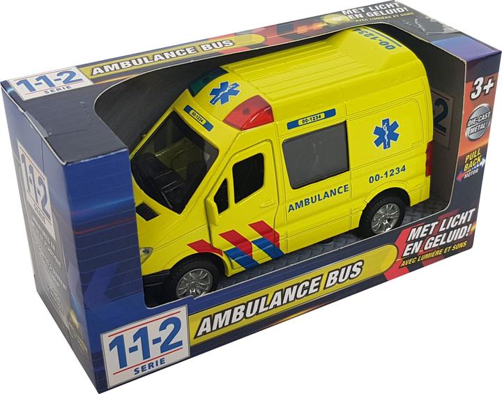 Actual product image Van der Meulen 112 Ambulance Bus 1:34 With Light+Sound