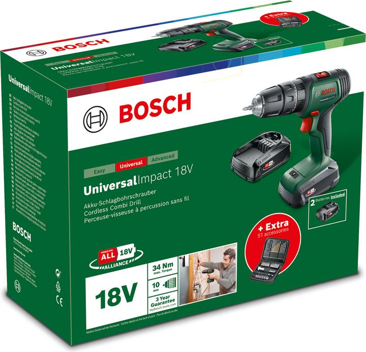 Immagine prodotto Bosch Home & Garden UniversalImpact 18V (Batteria ricaricabile)
