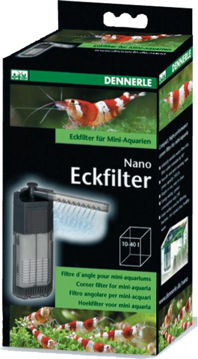 Dennerle Nano corner filter (40 l, Internal filters, Fresh water)