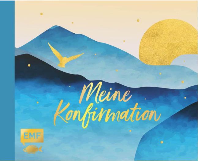 Konfirmationsalbum mit Goldfolienprägung