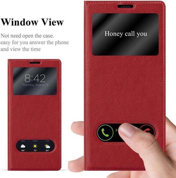 Produktbild Cadorabo Book mit View Doppelfenster Cover (Samsung Galaxy Note 8)
