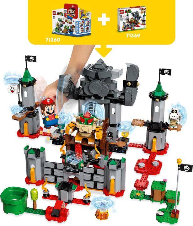 Image du produit LEGO Ensemble d'extension de la forteresse de Bowsers (71369, LEGO Super Mario)