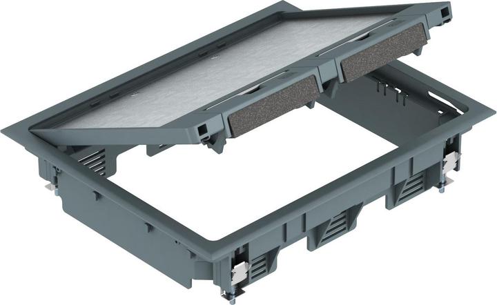 Actual product image OBO Bettermann GES6 U 7011 Service outlet for trunking mounting 273x220x61 PA 7405308