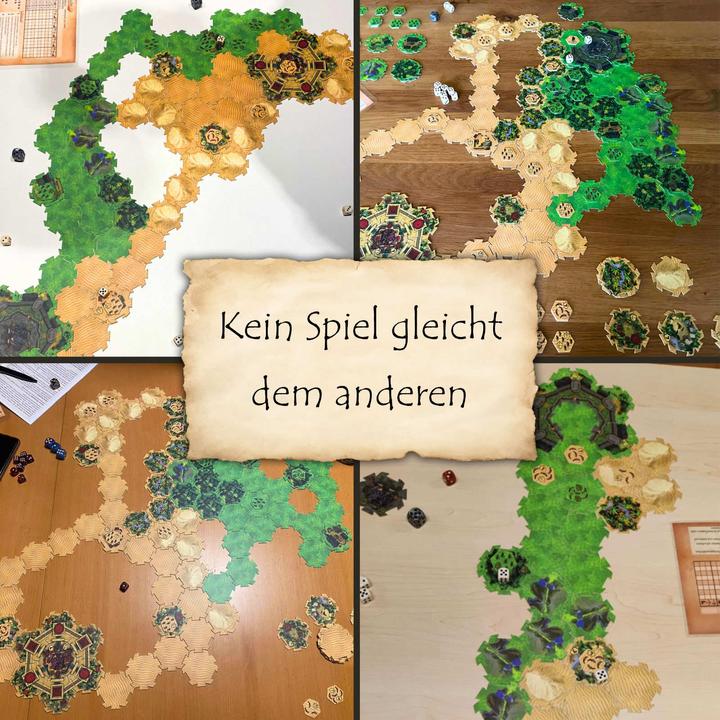 Produktbild Tactical Table War Das strategische Basisbau-Tabletop-Brettspiel aus dem Schwarzwald (Deutsch)