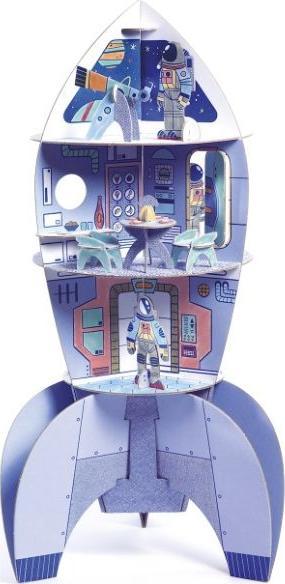 Actual product image Djeco Colour collecting games - Space rocket