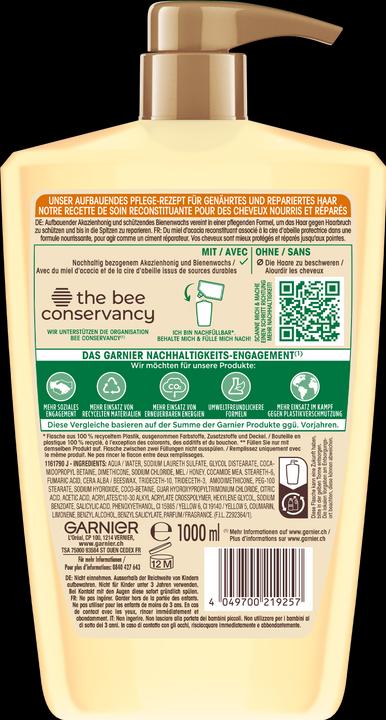 Actual product image Garnier Honey Shampoo (1000 ml, Liquid shampoo)