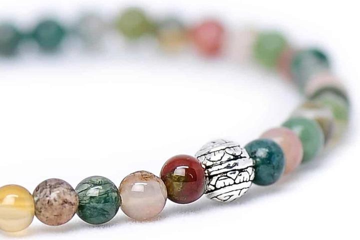 Produktbild Balibay Mornas (20 cm, 925 Sterling Silber, Moosachat, Achat, Edelstein)