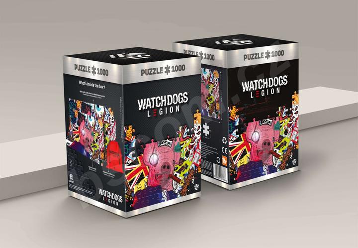 Actual product image THQ WATCH DOGS LEGION: PIG MASK PUZZLES 1000 pcs (1000 pieces)