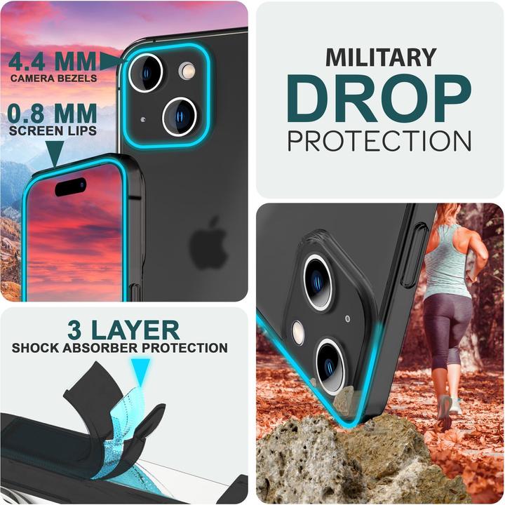 Produktbild Nalia Extrem Dünnes 0,3mm Mattes Hardcase (Apple iPhone 15 Plus)
