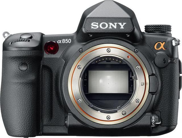 Sony Alpha 850, SLR, 24.6 Megapixel, digital fullframe, Body