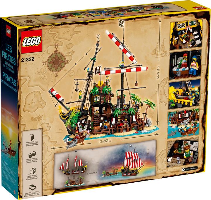 Actual product image LEGO Pirates of Barracuda Bay (21322, LEGO Ideas)