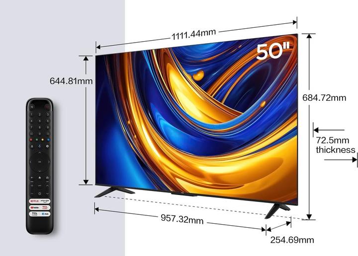 Actual product image TCL 50P655 (50", LED, 4K)