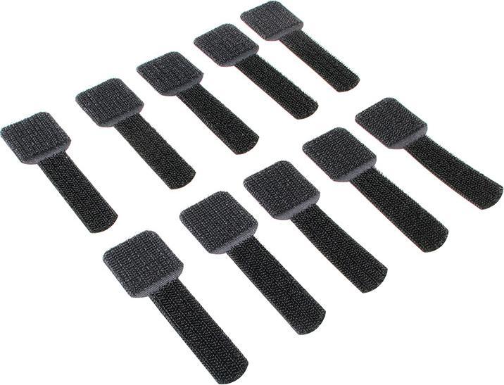 Immagine prodotto Label-the-cable Fascette da parete in velcro LTC, confezione da 10 pezzi (Fascette in plastica, 90 mm, 10 pz.)