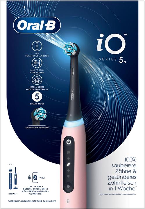 Actual product image Oral-B iO 5 + Sensitive (Oscillating toothbrush)