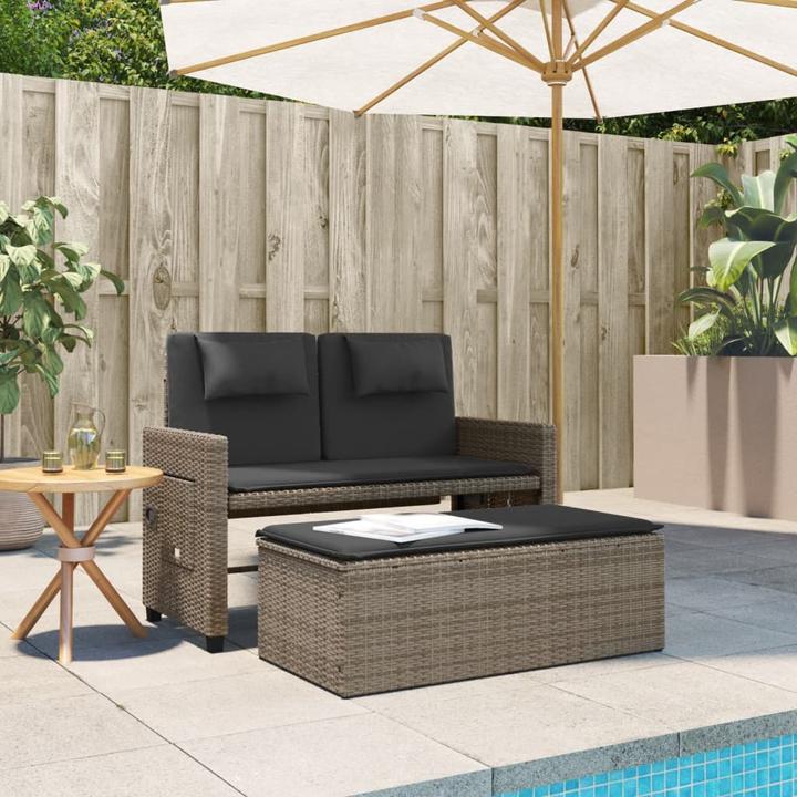Actual product image VidaXL 10-piece garden lounge set with cushions