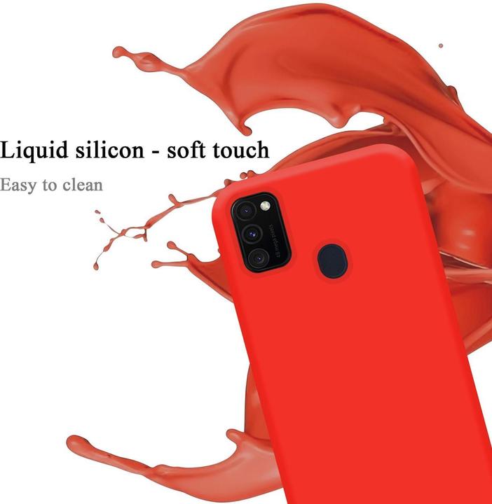 Immagine prodotto Cadorabo Copertura della cassa del silicone liquido TPU (Samsung Galaxy M30s, Samsung Galaxy M21)