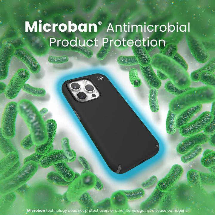 Actual product image speck Presidio2 Pro Apple iPhone 15 Pro Black - with Microban (Apple iPhone 15 Pro)