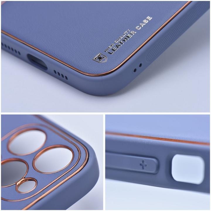Image du produit OEM Back panel cover LEATHER case for SAMSUNG S24 Plus blue (Samsung Galaxy S24+)