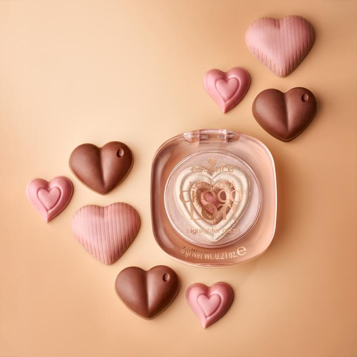 Immagine prodotto essence Mi piace un sacco (1, Battiti di cuore e dolcetti al cioccolato, Highlighter, 6 g)