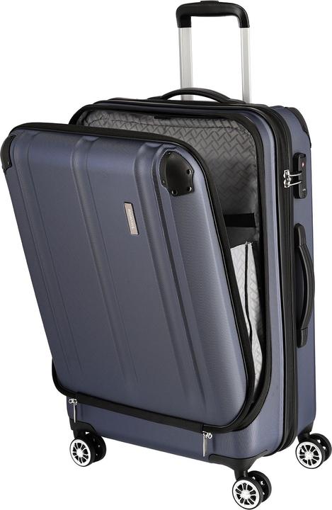 Actual product image Travelite Suitcase set 2pcs. navy (194 l, M (50 - 90l), L (90 - 115l))