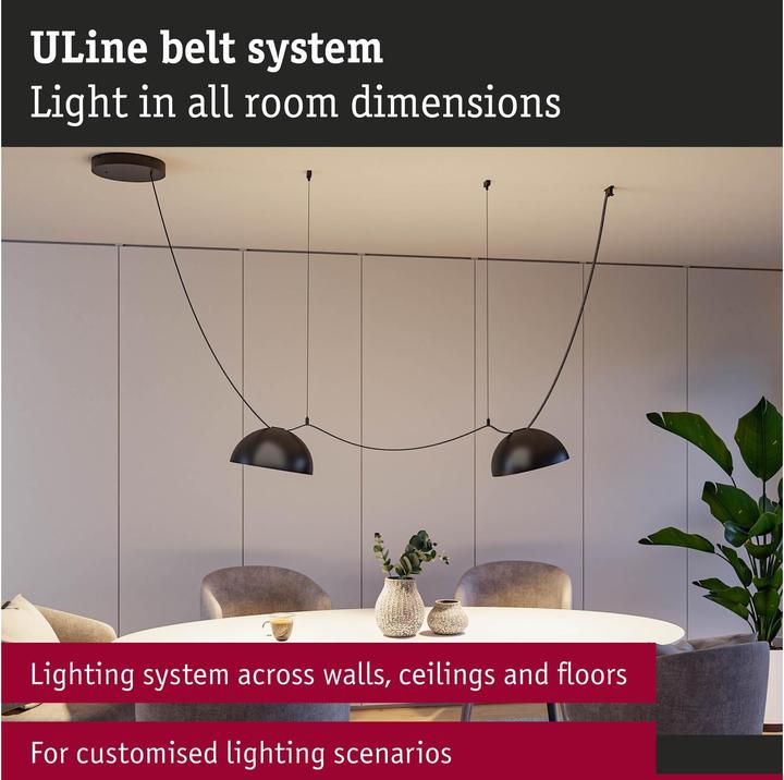Actual product image Paulmann Gurt-System ULine Gurt-Abhängung