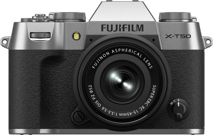 Actual product image Fujifilm X-T50 Kit (15 - 45 mm, 40.20 Mpx, APS-C / DX)