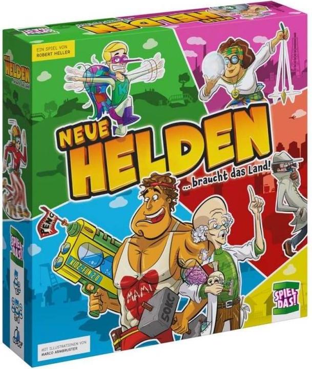 Skellig Games SKE77001 - Neue Helden, Brettspiel, für 2-8 Spieler, ab 8 Jahren (DE-Ausgabe) (German)